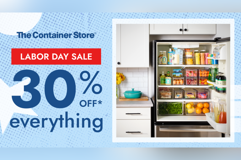 The Container Store Labor Day Sale