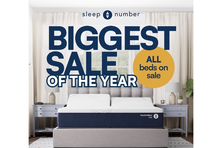 Sleep Number Biggest Sale of the Year
