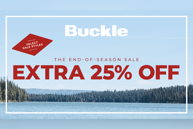 Buckle End of Season Sale