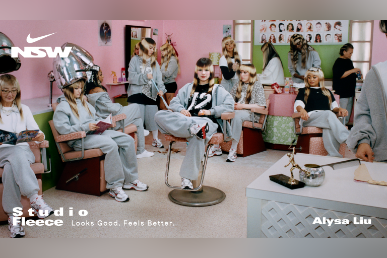 Nike Studio Fleece campaign