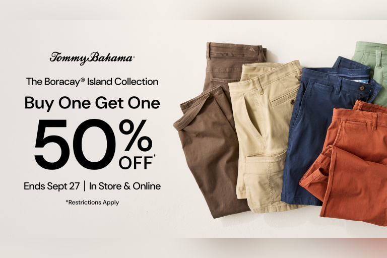 Tommy Bahama Just in time for Fall!