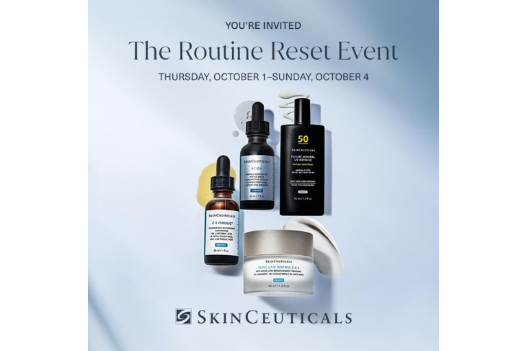SkinCeuticals Routine Reset Event