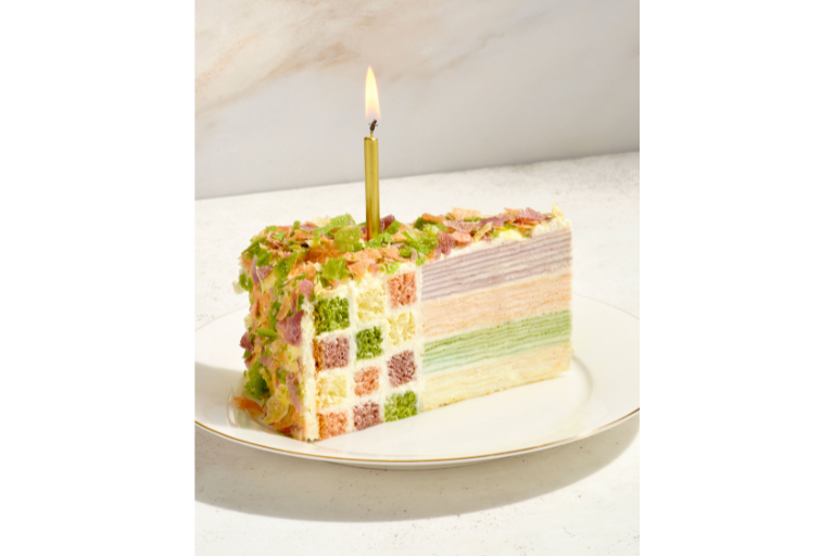 Lady M Birthday Cake